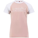 Dětské tričko Swix  Steady Peach whip