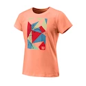 Dětské tričko Wilson Prism Play Tech Tee Papaya