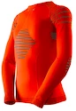 Dětské tričko X-Bionic  Invent 4.0 Round Neck LG SL Teal Sunset Orange/Anthracite