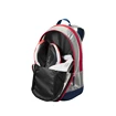 Dětský batoh na rakety Wilson  Junior Backpack Blue/Orange