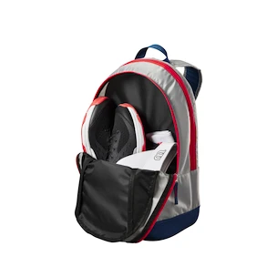 Dětský batoh na rakety Wilson  Junior Backpack Blue/Orange