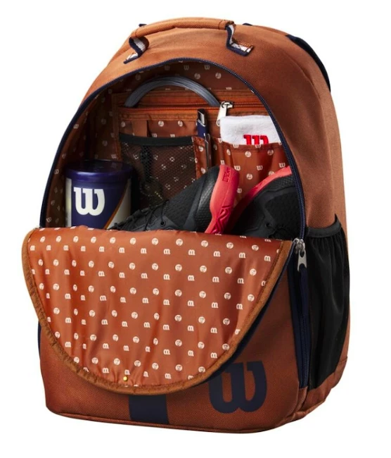 Dětský batoh na rakety Wilson  Roland Garros Junior Backpack Clay