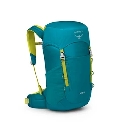 Dětský batoh OSPREY JET 18 blue spikemoss/lemongrass