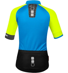 Dětský cyklistický dres Force Kid Square žluto-modrý