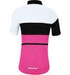 Dětský cyklistický dres Force Kid View růžovo-bílo-černý