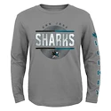 Dětský set trička Outerstuff Evolution NHL San Jose Sharks