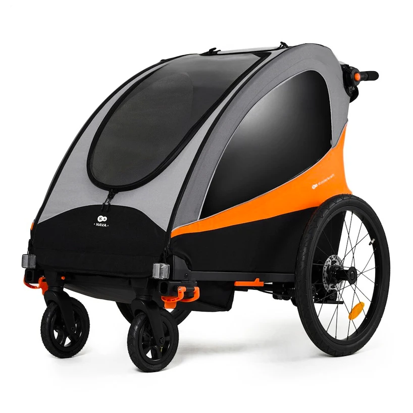 Dětský vozík Kinderkraft Nava Sunny Orange
