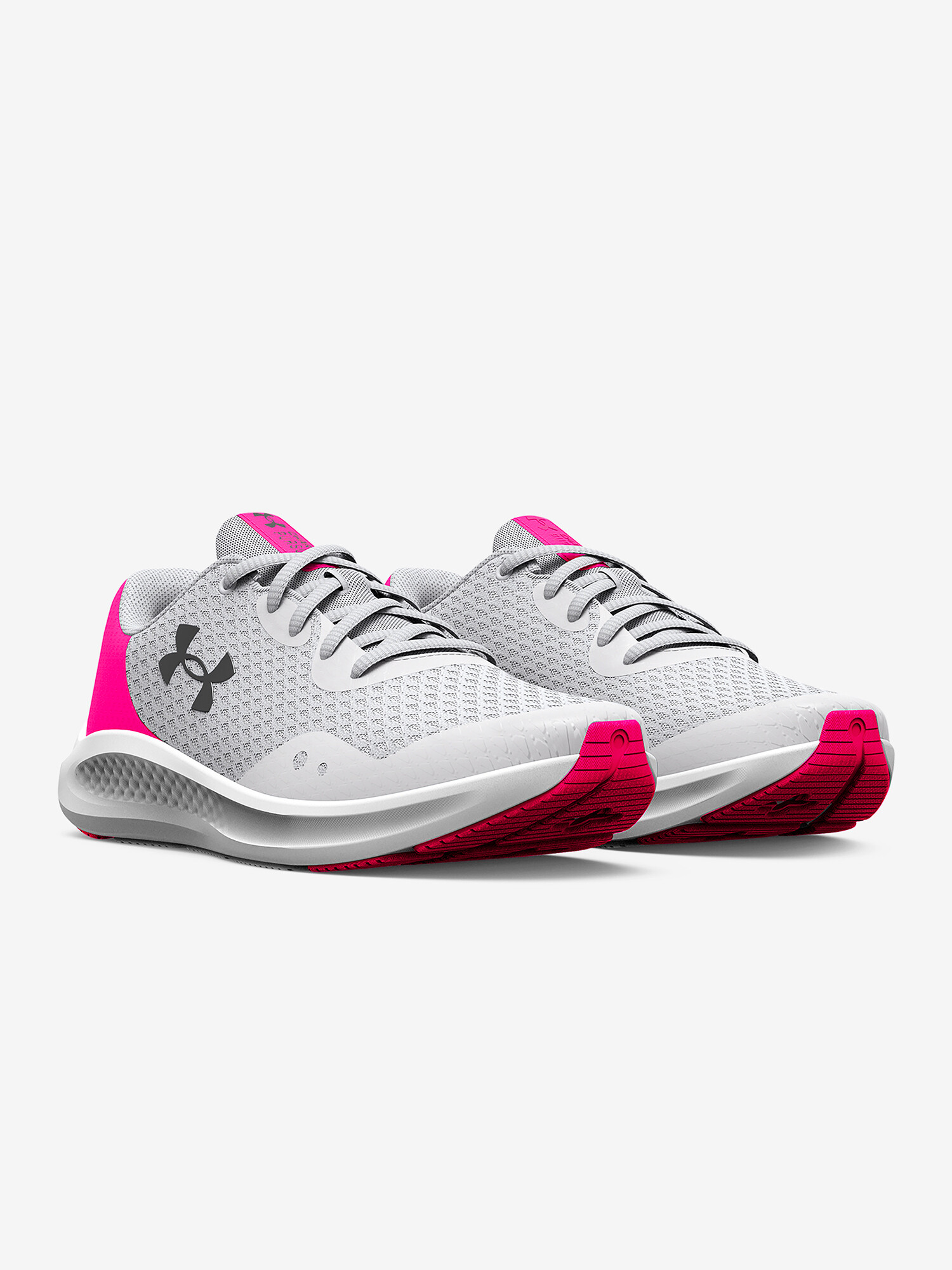 Dívčí běžecká obuv Under Armour  GGS Charged Pursuit 3-GRY  EUR 38,5 - thumb (3)