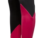 Dívčí legíny adidas Training Colorblock šedo-černo-růžové