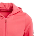 Dívčí mikina adidas E LIN FZ Hoodie růžová