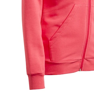 Dívčí mikina adidas E LIN FZ Hoodie růžová