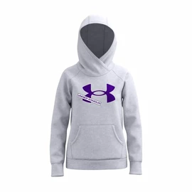 Dívčí mikina Under Armour Rival Fleece Logo Hoodie-GRY