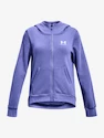 Dívčí mikina Under Armour  Rival Fleece LU FZ Hoodie-BLU