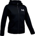 Dívčí mikina Under Armour Rival Full Zip černá