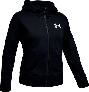 Dívčí mikina Under Armour Rival Full Zip černá