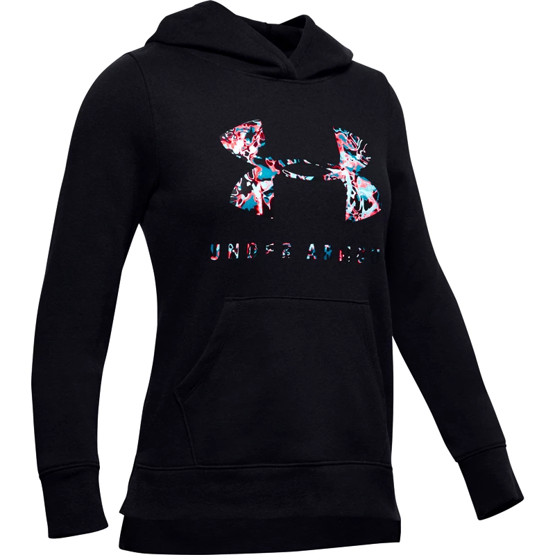 Dívčí mikina Under Armour Rival Print Fill Logo černá