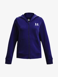 Dívčí mikina Under Armour Rival Terry FZ Hoodie-BLU