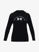 Dívčí mikina Under Armour  Tech Graphic LS Hoodie-BLK