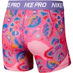 Dívčí šortky Nike Pro Boy Print Femme růžové