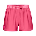 Dívčí šortky Under Armour Play Up Solid Shorts tmavě růžové