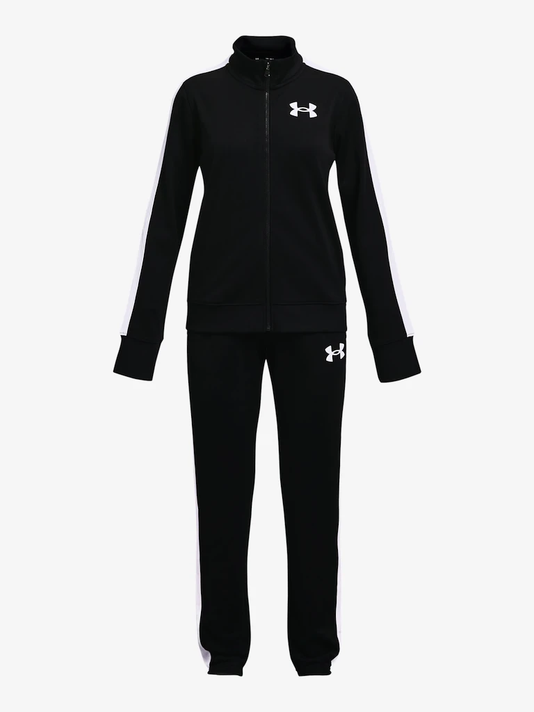 Dívčí souprava Under Armour  EM Knit Track Suit Black