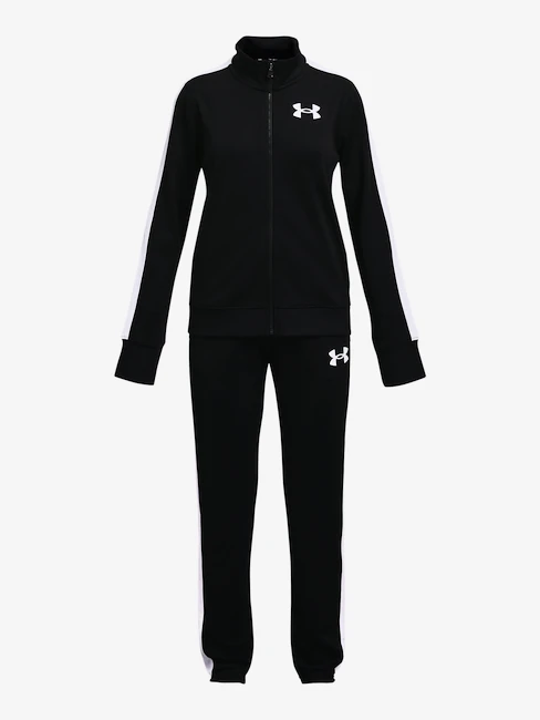 Dívčí souprava Under Armour  EM Knit Track Suit Black