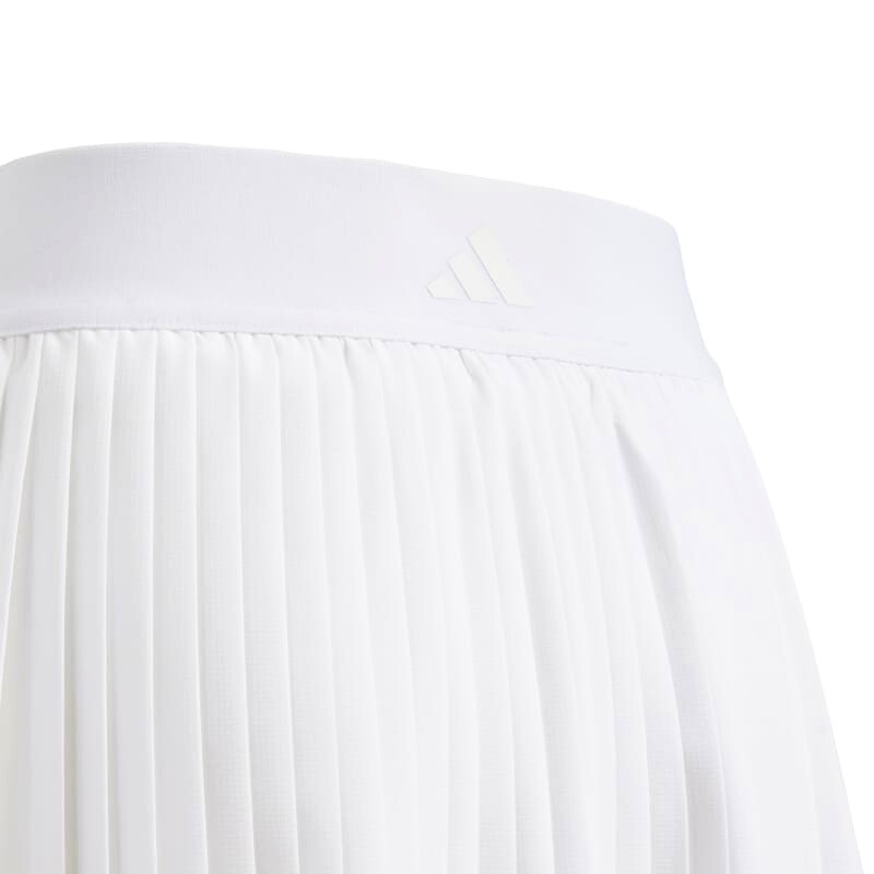 Dívčí sukně adidas  G Club Pleat Skirt White 140 cm - thumb (2)