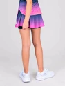 Dívčí sukně BIDI BADU  Colortwist Printed Wavy Junior Skort Pink/Dark Blue