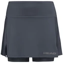 Dívčí sukně Head  Club Basic Skort Girls Anthracite