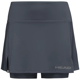 Dívčí sukně Head Club Basic Skort Girls Anthracite