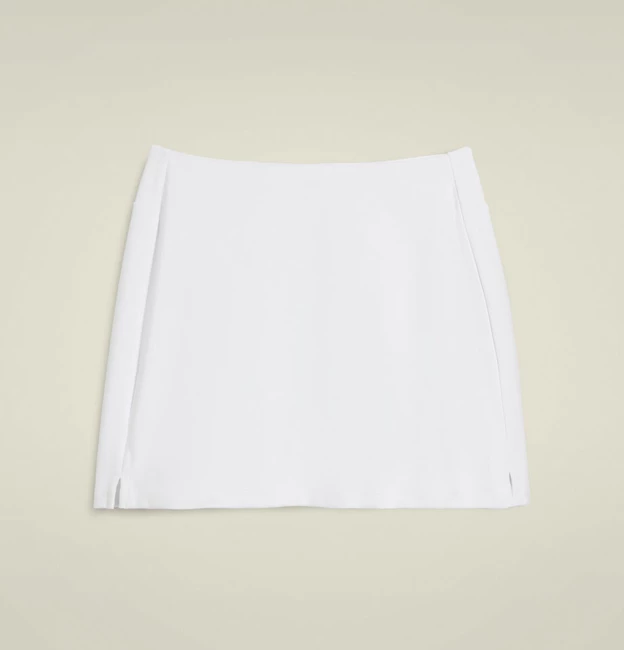 Dívčí sukně Wilson  Youth Team Flat Front Skirt Bright White