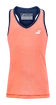 Dívčí tílko Babolat  Play Tank Top Fluo Strike 12 - 14 let