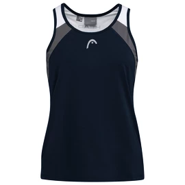 Dívčí tílko Head Club 22 Tank Top Girls Dark Blue