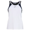 Dívčí tílko Head  Club 22 Tank Top Girls White/Dark Blue