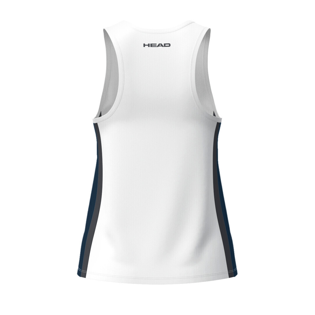 Dívčí tílko Head  CLUB 25 Tank Top Girls Navy/White 152 cm - thumb (1)
