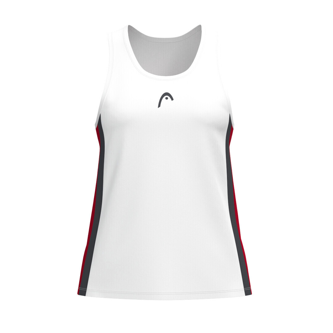 Product detail of Dívčí tílko Head  CLUB 25 Tank Top Girls Red/White 164 cm