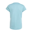 Dívčí tričko adidas Aeroready 3-Stripes Tee Mint Ton