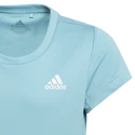 Dívčí tričko adidas Aeroready 3-Stripes Tee Mint Ton