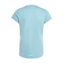 Dívčí tričko adidas Aeroready 3-Stripes Tee Mint Ton