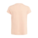 Dívčí tričko adidas Aeroready Up2Move Cotton Touch Training Slim Logo Ambient Blush