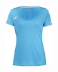 Dívčí tričko Babolat  Play Cap Sleeve Top Girl Cyan Blue