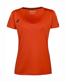 Dívčí tričko Babolat Play Cap Sleeve Top Girl Fiesta Red