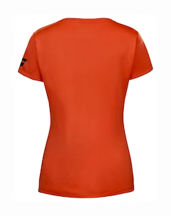 Dívčí tričko Babolat  Play Cap Sleeve Top Girl Fiesta Red 10 - 12 let