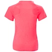 Dívčí tričko Endurance Vanilla Seamless červeno-růžové