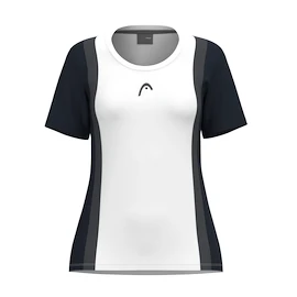 Dívčí tričko Head CLUB 25 Tech T-Shirt Girls Navy/White