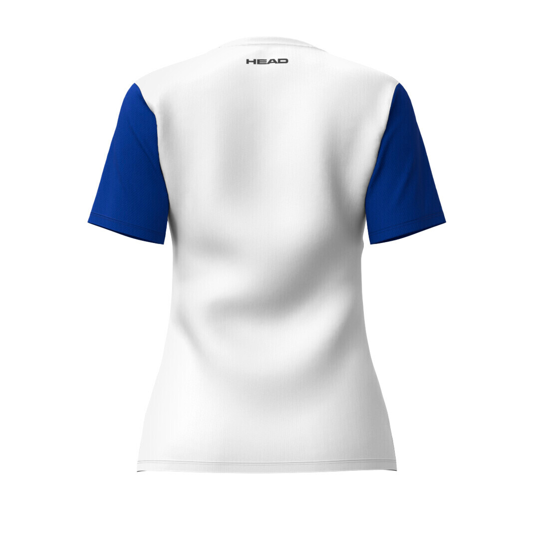 Dívčí tričko Head  CLUB 25 Tech T-Shirt Girls Royal/White 128 cm - thumb (1)