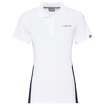 Dívčí tričko Head Club Tech Polo White/Navy