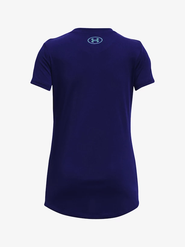 Dívčí tričko Under Armour  Tech Wordmark SSC-BLU L
