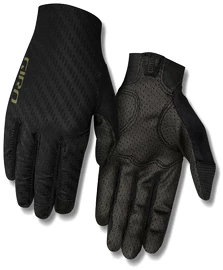 Dlouhoprsté cyklistické rukavice GIRO Rivet CS Black/Olive