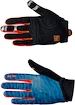 Dlouhoprsté cyklistické rukavice Northwave Blaze 2 modro-oranžové